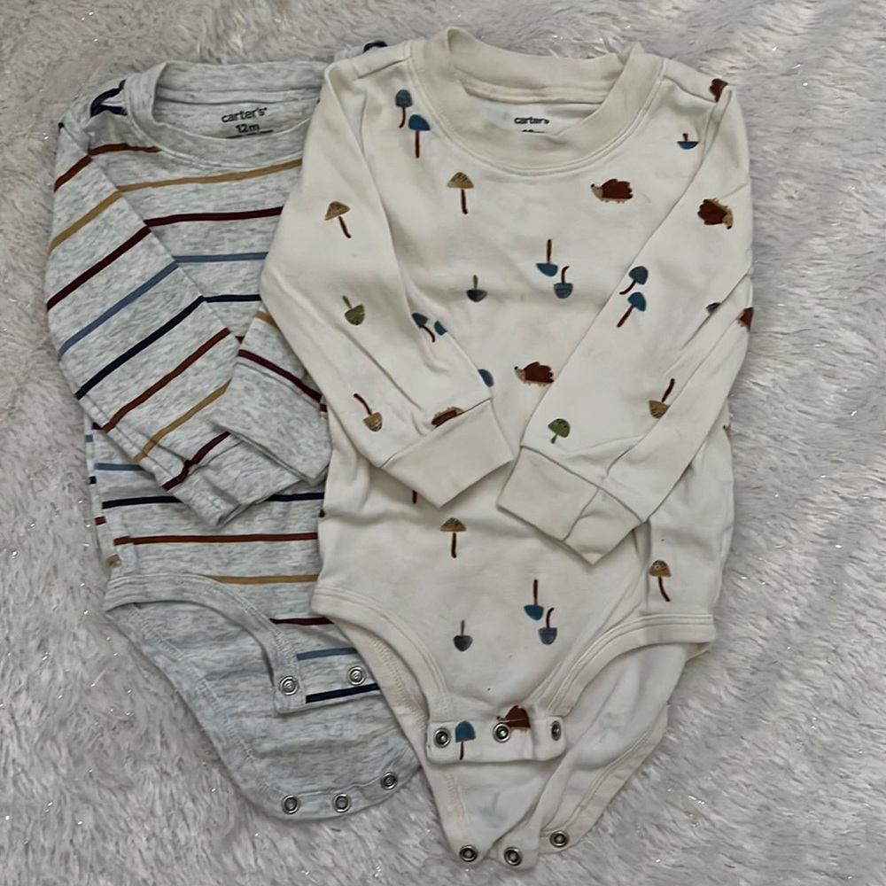 Long sleeve baby onesie bundle